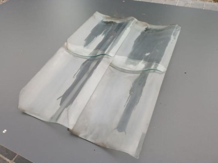 ⚠️ Tuiles flamande en verre, Doe-het-zelf en Bouw, Dakpannen en Dakbedekking, Gebruikt, Dakpannen, Overige materialen, Overige kleuren