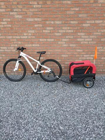 Remorque vélo pour chien, Remorque pour chien, Enlèvement, Utilisé, Moins de 20 kg