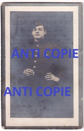 Combattants soldats de l'ABL tués à pied Adinkerke 1918 de S, Enlèvement ou Envoi, Armée de terre, Photo ou Poster
