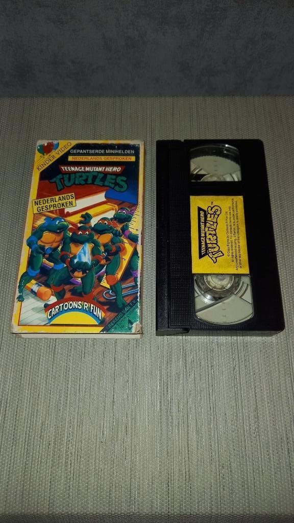 VHS Turtles, Cd's en Dvd's, VHS | Kinderen en Jeugd, Gebruikt, Ophalen of Verzenden