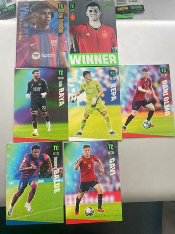 7x Top Class Spain Lamine Yamal Morata Gavi