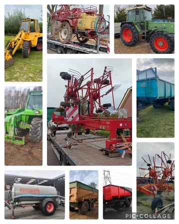 Landbouwmachines te koop gevraagd! Kippers mestkar Hark, Zakelijke goederen, Ophalen