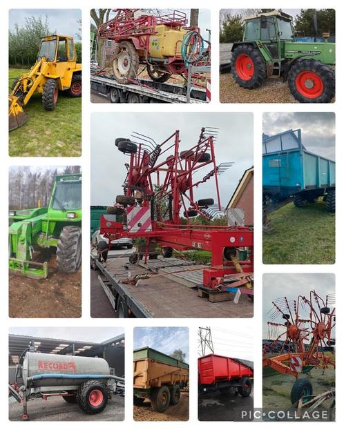 Landbouwmachines te koop gevraagd! Kippers mestkar Hark, Zakelijke goederen, Landbouw | Werktuigen, Ophalen
