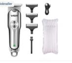 RVS Tondeuse set met accessoires en USB type C aansluiting, Handtassen en Accessoires, Uiterlijk | Haarverzorging, Verzenden, Nieuw