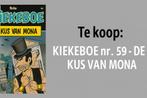 Kiekeboe nr. 59 De Kus van Mona., Boeken, Ophalen of Verzenden