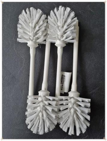 IKEA – LOT DE 4 BROSSES WC DE RECHANGE NEUF beschikbaar voor biedingen