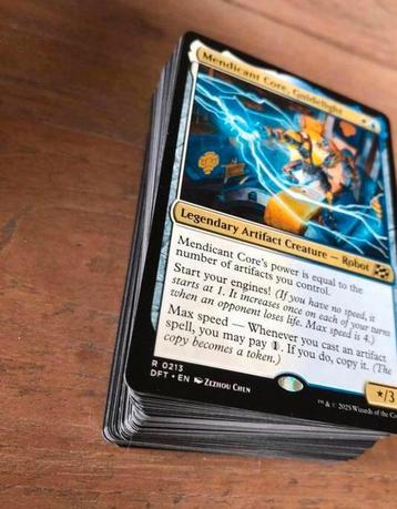 Deck Magic the Gathering bleu et blanc, Enlèvement ou Envoi, Comme neuf, Deck game, Foil