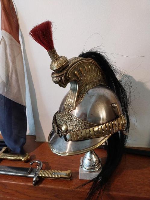 Kurassierhelm (FR) model 1874, Verzamelen, Militaria | Algemeen, Overige soorten, Helm of Baret, Ophalen of Verzenden