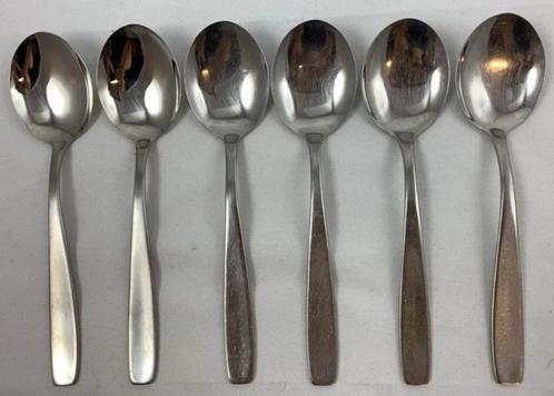 Gero Zilmeta 502 Samba set van 6 tafellepel dinerlepel 20 cm, Huis en Inrichting, Keuken | Bestek, Zo goed als nieuw, Verzenden