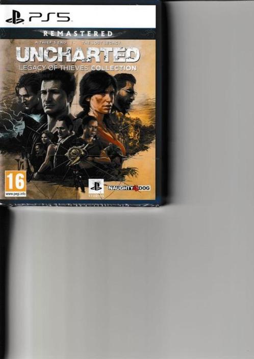 Uncharted legacy of thieves collection PS5 seald, Games en Spelcomputers, Games | Sony PlayStation 5, Nieuw, Ophalen of Verzenden