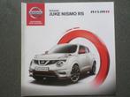 Nissan Juke Nismo Brochure, Ophalen of Verzenden, Nissan