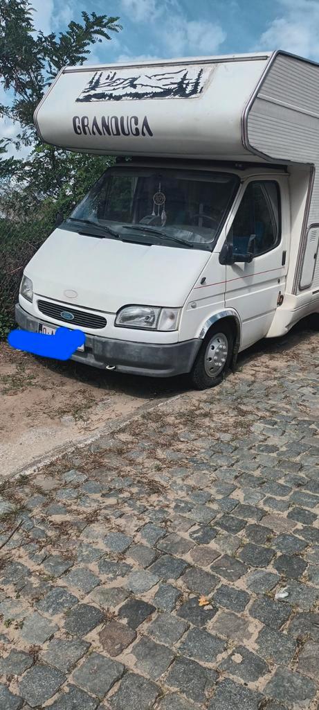 Ford Transit Oldtimer, Caravans en Kamperen, Mobilhomes, Particulier, tot en met 5, Alkoof, Ford, Ford, Diesel, Handgeschakeld