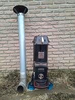 Poêle bois charbon noir H 75cm diamètre 23cm, Bricolage & Construction, Chauffage & Radiateurs, Enlèvement