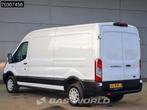 Ford e-Transit L3H2 Elektrisch 68kWh 317km WLTP Navi Airco C, Auto's, Automaat, Stof, Gebruikt, Wit