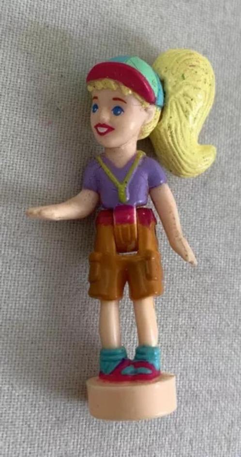 Polly Pocket Action Park Tent Campsite Vintage 1998 Figuur, Verzamelen, Poppetjes en Figuurtjes, Zo goed als nieuw, Verzenden