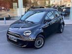 Fiat 500 500e 42kWh ICON / CARPLAY / GPS / CAMERA / PANO, Automaat, 4 zetels, Stof, Zwart