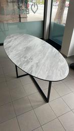 Ovale eettafel 220x100, Huis en Inrichting, Ophalen, Zo goed als nieuw