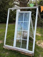Grande porte-fenêtre PVC double vitrage, Doe-het-zelf en Bouw, Raamkozijnen en Schuifdeuren, Ophalen, Kunststof, Gebruikt, Raamkozijn