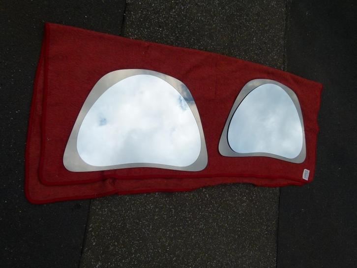 vintage spiegels spage age Luigi Colani stukprijs, Verzamelen, Retro, Huis en Inrichting, Ophalen