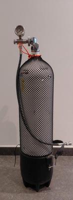 Duikfles, Watersport en Boten, Ophalen of Verzenden, Zo goed als nieuw, Duikfles