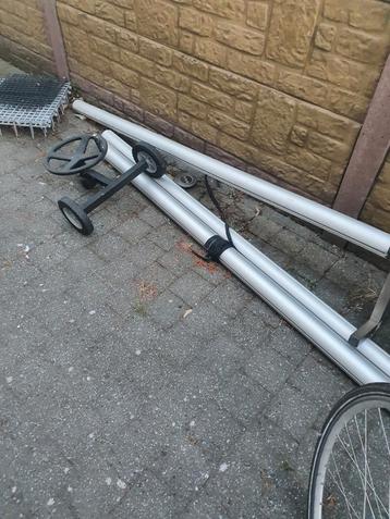 Zwembad zeil oproller