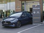 Hyundai i20 T-GDI Techno 48V, 116 g/km, Parkeersensor, Zwart, Blauw