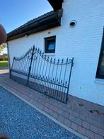 Gegalvaniseerde mooie poort, Tuin en Terras, Ophalen, Gebruikt, IJzer, Overige typen