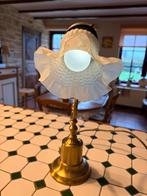 Antiquité Lampe sur pied en laiton, Antiquités & Art, Enlèvement ou Envoi