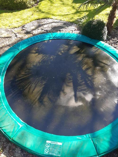 Trampoline, Kinderen en Baby's, Speelgoed | Buiten | Trampolines, Gebruikt, Ophalen