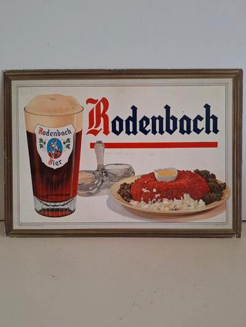 Rodenbach bier oud reclamebord brouwerij Rodenbach Roeselare, Enlèvement ou Envoi, Comme neuf