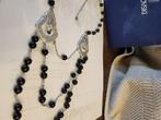 collier de perles Swarovski 80 euros sans service de message, Comme neuf, Autres matériaux, Réglable, Enlèvement ou Envoi