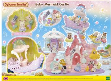 Sylvanian Families Zeemeermin Kasteel- inclusief 3 poppetjes disponible aux enchères