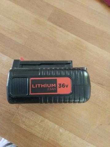 Batterij 36v beschikbaar voor biedingen