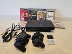 Sony Playstation 2, incl 2 controllers en 5 games, Games en Spelcomputers, Spelcomputers | Sony PlayStation 2, Ophalen, Gebruikt