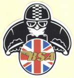 BSA Cafe Racer sticker #6