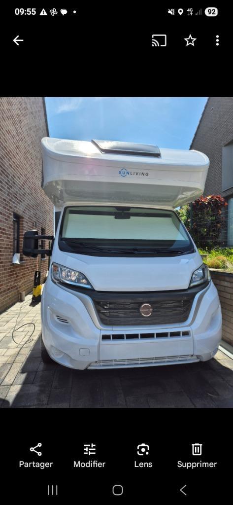 FIAT-kampeerbus, Caravans en Kamperen, Mobilhomes, Particulier, tot en met 5, Fiat, Fiat, Diesel, Handgeschakeld, 7 tot 8 meter