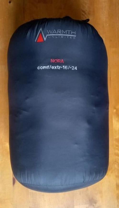 Warmth unlimited nora Slaapzak hoge bergen -24°C, Sport en Fitness, Klimsport, Nieuw, Klimsport-accessoire, Ophalen of Verzenden