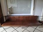 houten zitbank met kussens, Ophalen, Gebruikt, Minder dan 75 cm, 200 tot 250 cm