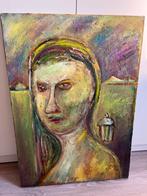 Expressionistisch schilderij, Antiek en Kunst, Ophalen of Verzenden