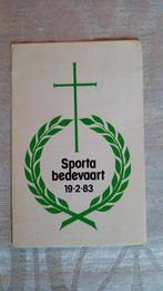 Bidprentje SPORTA BEDEVAART '83 (wielrenners), Ophalen of Verzenden, Bidprentje