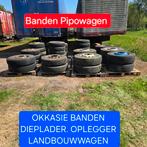 Banden dieplader aanhangwagen pipowagen oplegger remork band, Ophalen, Band(en)