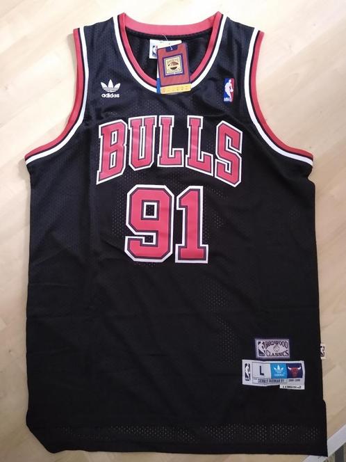 Chicago Bulls Retro Jersey Rodman maat: L, Sport en Fitness, Basketbal, Nieuw, Kleding, Verzenden