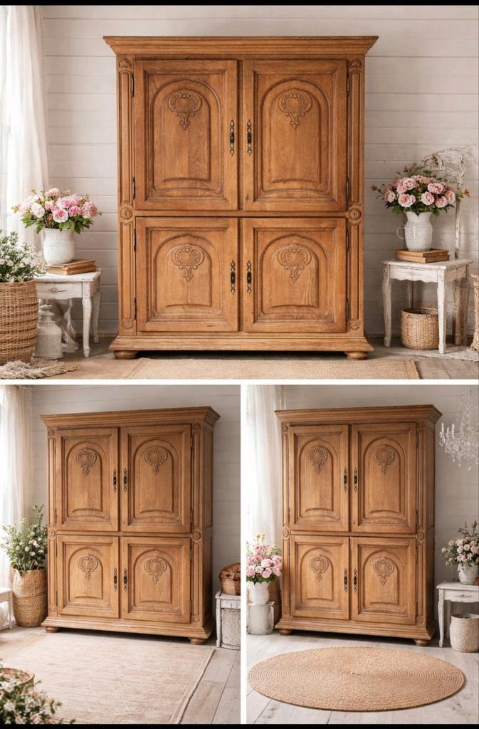 Meuble haut bahut chêne clair, Maison & Meubles, Armoires | Dressoirs, Chêne, Enlèvement ou Envoi