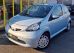 Toyota Aygo/1.0 Benzine/Automaat /111900 km/ 2007, Auto's, 4 zetels, Stof, Zwart, Blauw