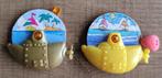 2 Oude verzamelfiguurtjes van Ferrero: duikbootjes, Verzamelen, Poppetjes en Figuurtjes, Ophalen of Verzenden, Zo goed als nieuw