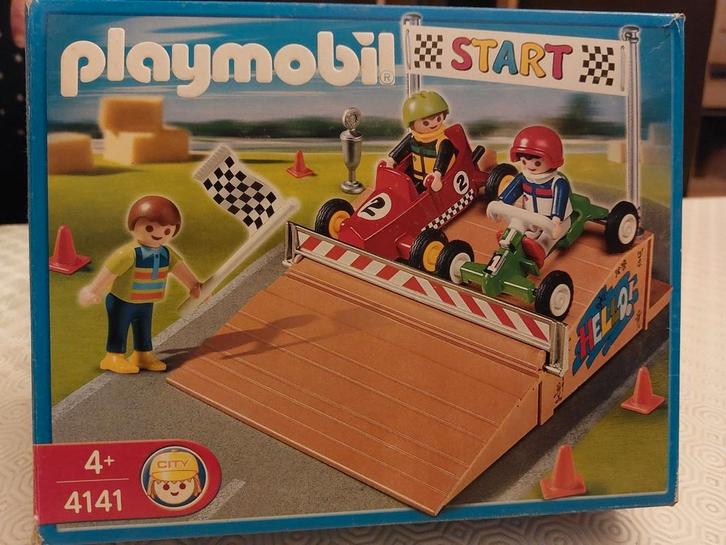 Playmobil karting enfants  Podium de départ, Kinderen en Baby's, Speelgoed | Playmobil, Zo goed als nieuw, Ophalen
