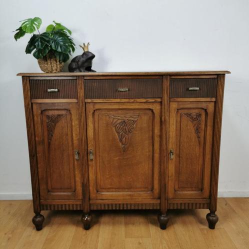 Antiek, Vintage Dressoir, Wandkast, Wandmeubel commode, Huis en Inrichting, Kasten | Wandmeubels, Gebruikt, Met deur(en), Ophalen of Verzenden