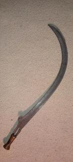 Arme tribale africaine ancienne – couteau courbé forgé, Collections, Enlèvement ou Envoi, Autres, Couteau ou Poignard