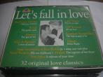 COFFRET DE 2 CD - RADIO 2 - LET'S FALL IN LOVE, CD & DVD, CD | Compilations, Enlèvement ou Envoi, Comme neuf, Pop, Coffret