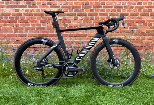 Canyon Aeroad CF SLX incl Wahoo en 4iii MAAT M, Fietsen en Brommers, Fietsen | Racefietsen, Ophalen